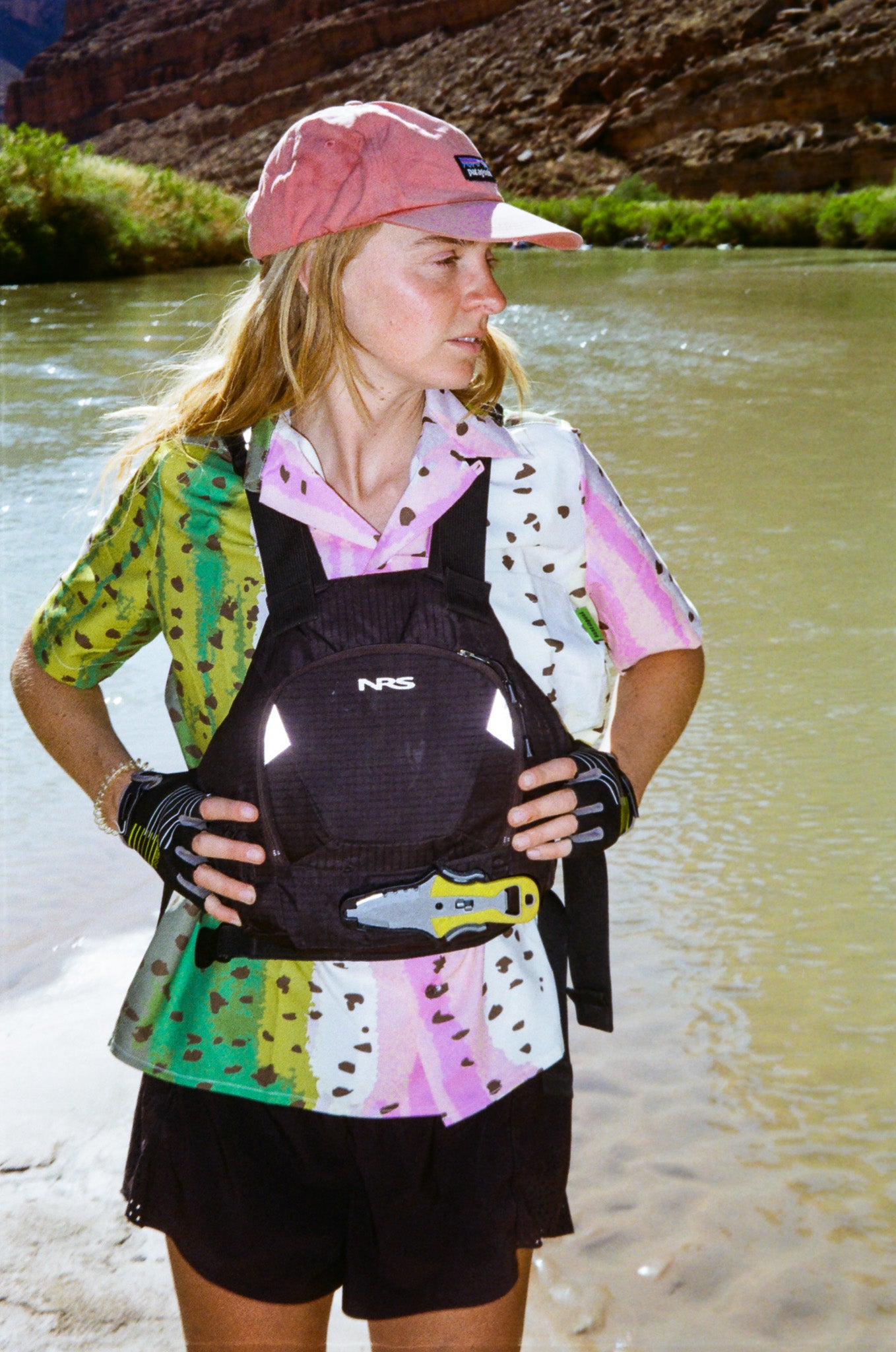Rainbow Trout Short Sleeve button down + 10 year warranty