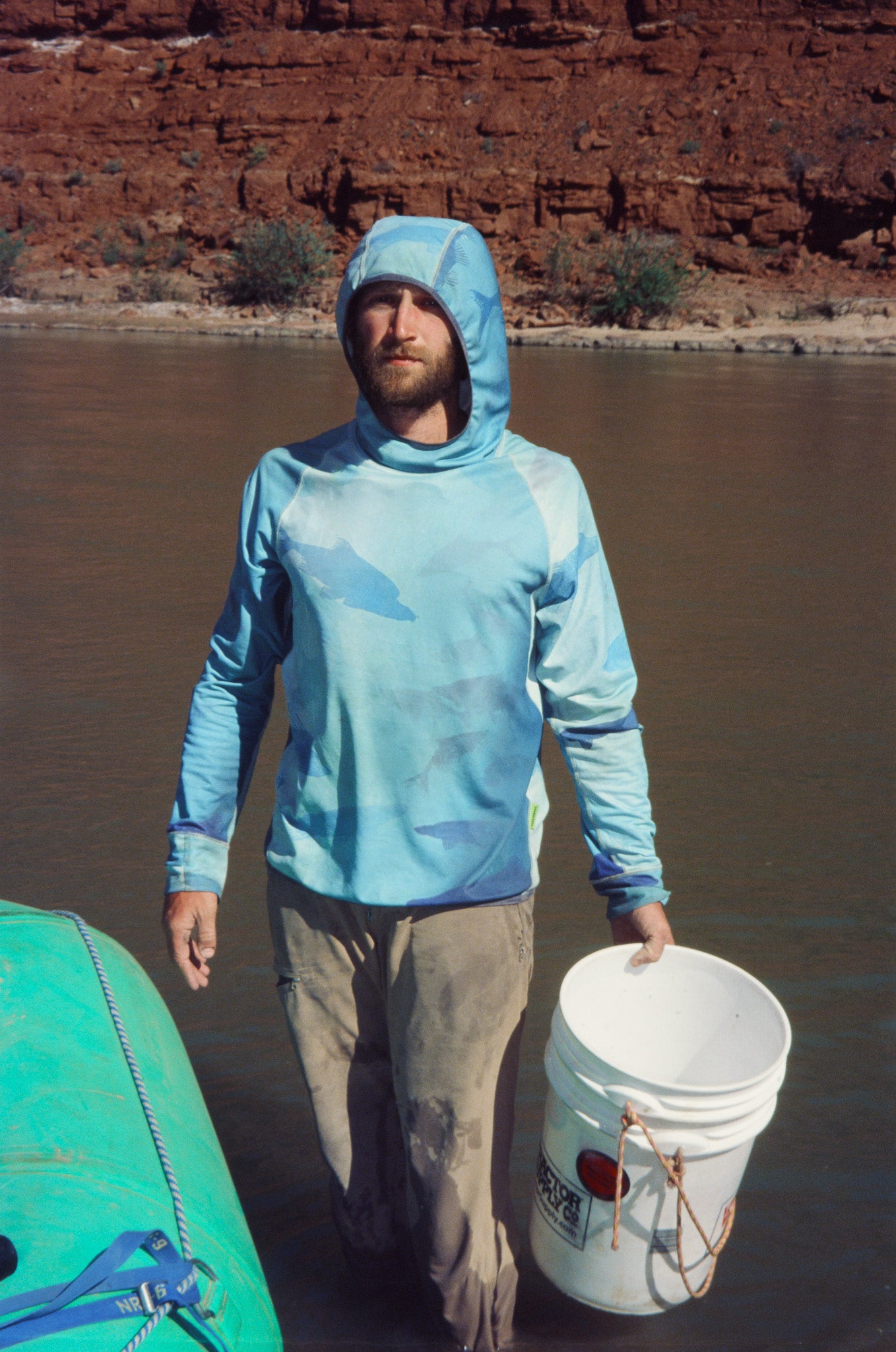 Humpback Chub Sun Hoodie + 10 year warranty