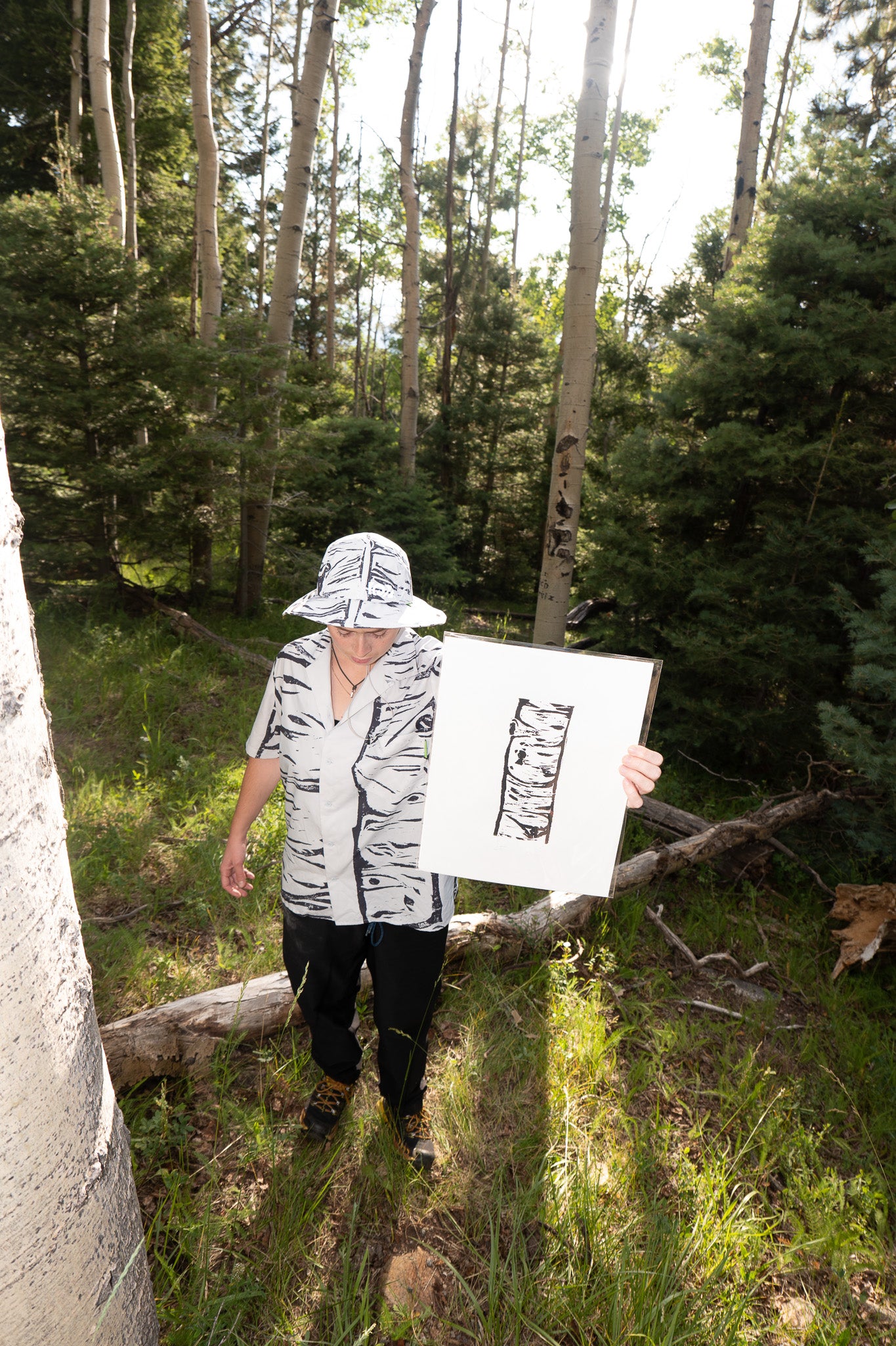 Aspen Sun Hat + matching print + 10 year warranty