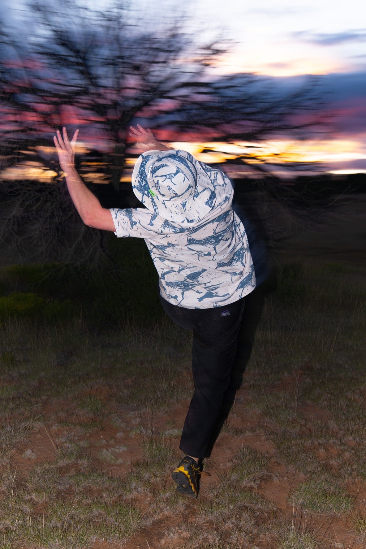 Roadrunner Sun Hat + matching print + 10 year warranty