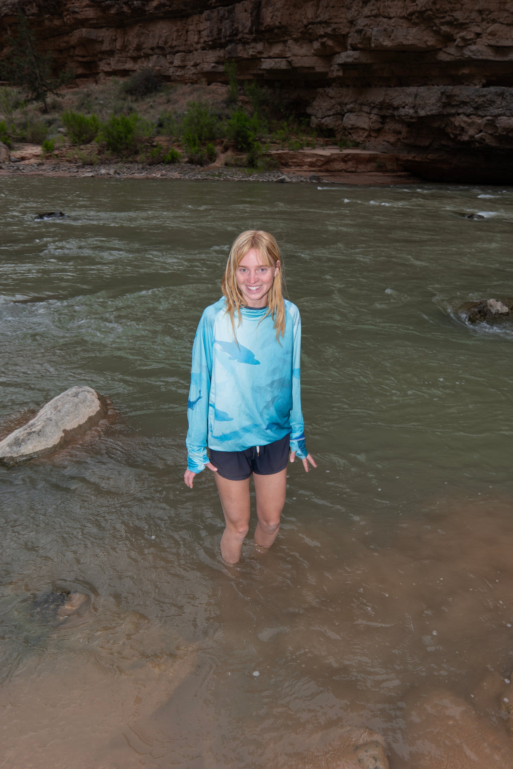 Humpback Chub Sun Hoodie + 10 year warranty