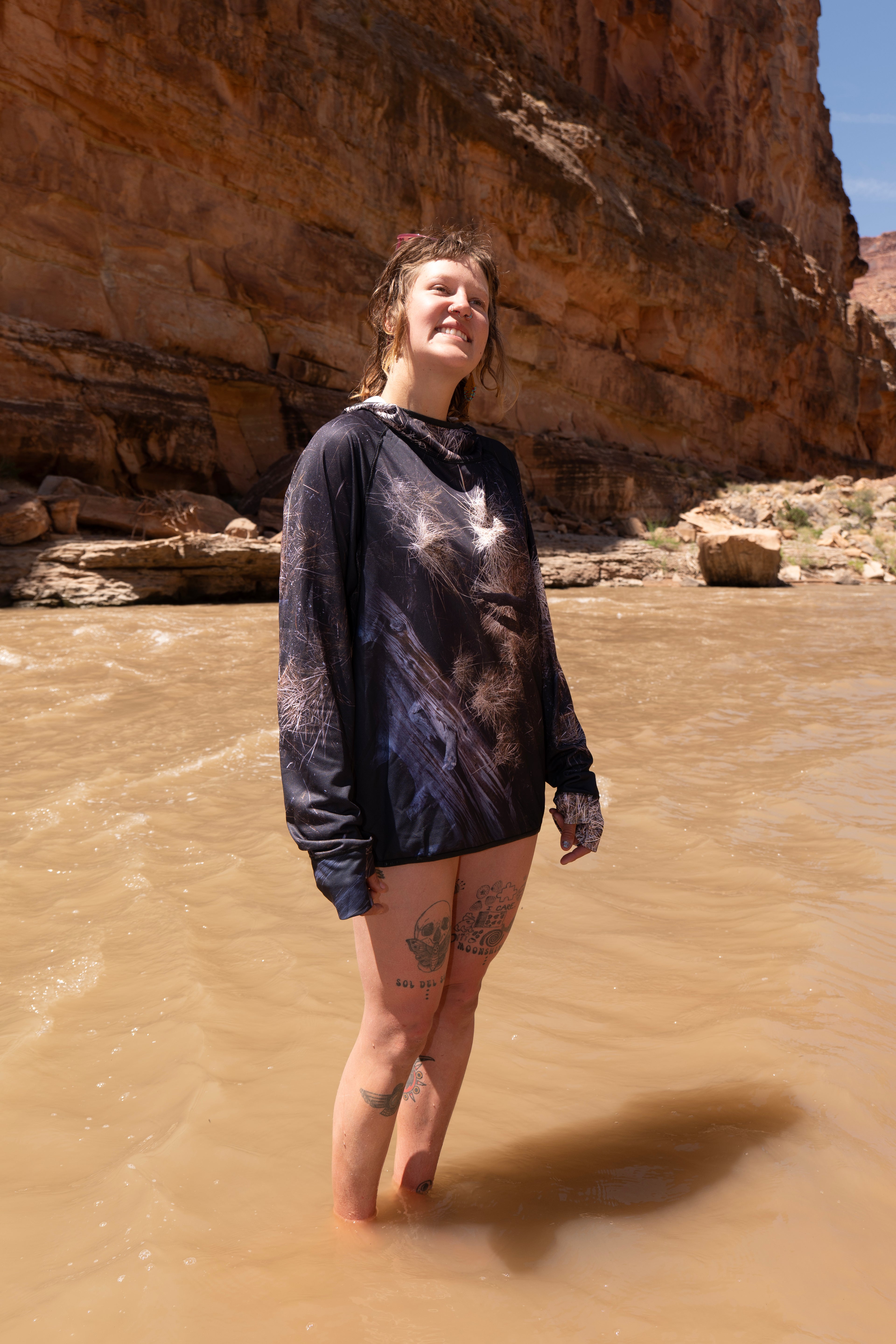 Brush Sun Hoodie + matching print + 10 year warranty