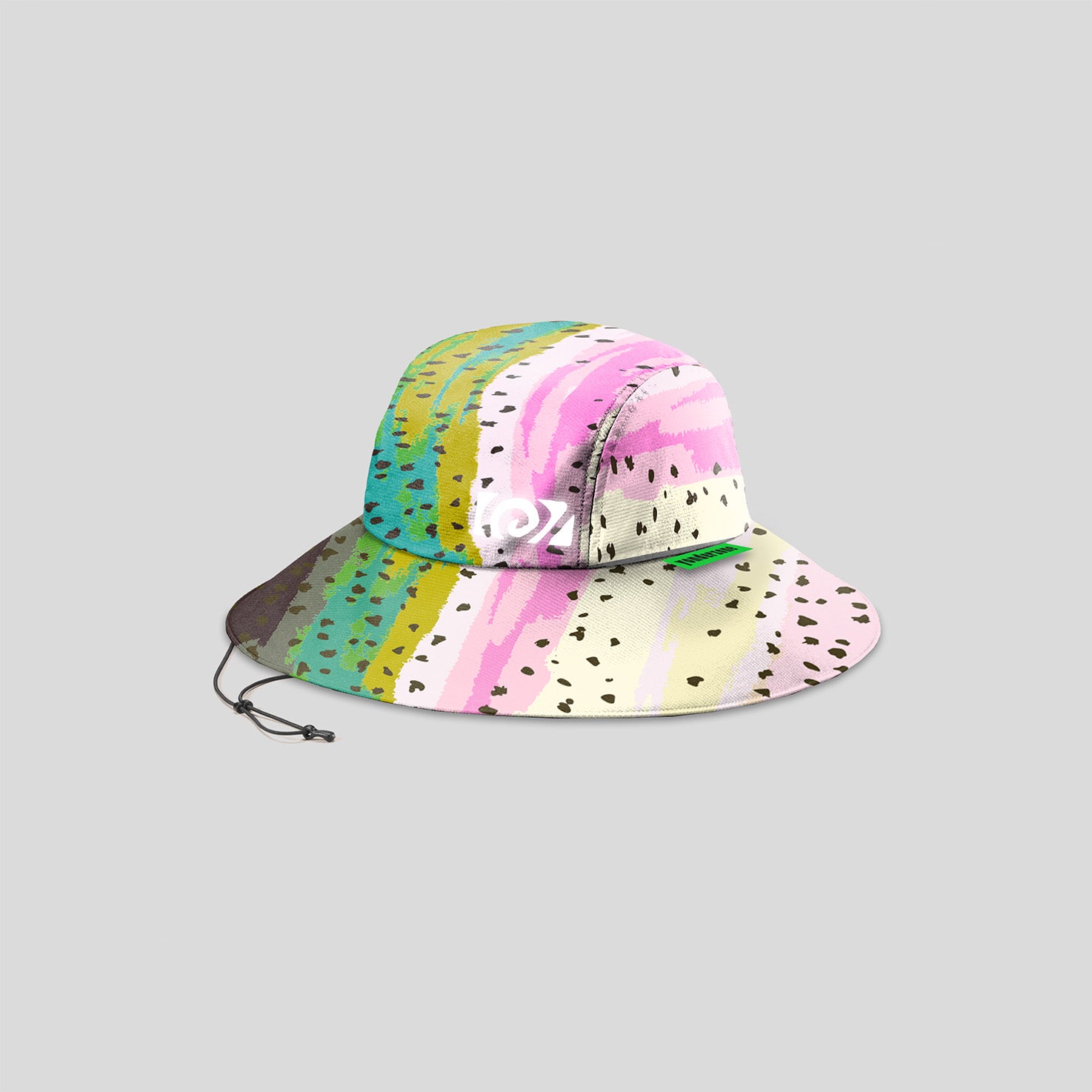 Rainbow Trout Sun Hat + matching print + 10 year warranty
